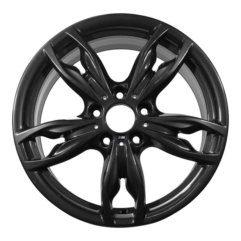 2015 BMW 228i Wheel 18" Dark Charcoal Aluminum 5 Lug W86128C-2