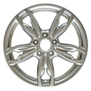 2015 BMW 228i Rueda 18" Aluminio Carbón Claro 5 Lug W86134LC-4