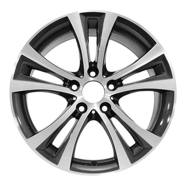 2015 BMW 228i Wheel 18" Machined Charcoal Aluminum 5 Lug W86132MC-2