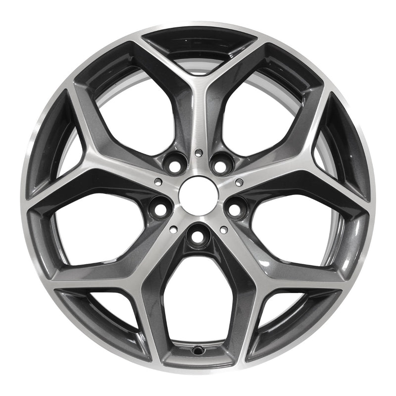 2019 BMW X2 Wheel 18" Machined Charcoal Aluminum 5 Lug W86217MC-6