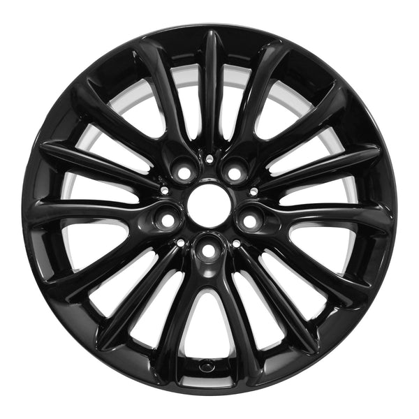 2021 Mini Cooper Rueda 17" Aluminio Negro 5 Lug W86228B-7