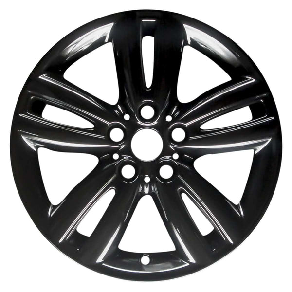 2015 Mini Cooper Wheel 17" Black Aluminum 5 Lug W86250B-1