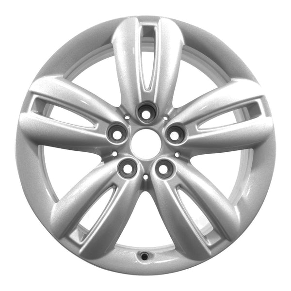 2015 Mini Cooper Wheel 17" Silver Aluminum 5 Lug W86251S-3