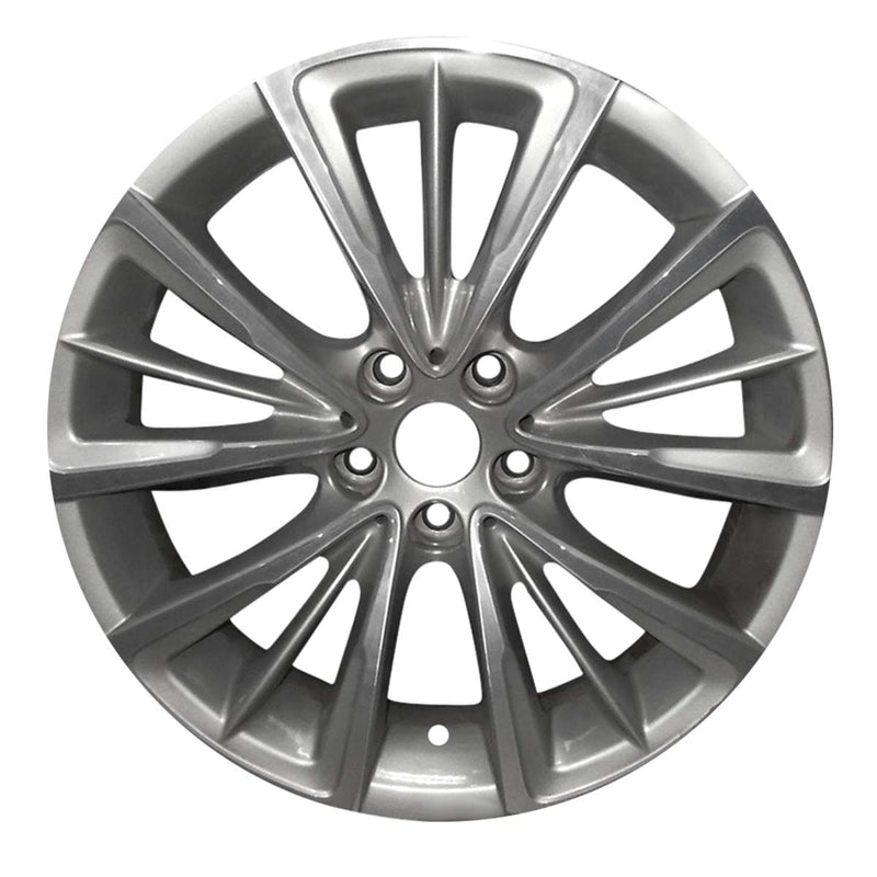 2019 BMW 740e Wheel 18" Machined Silver Aluminum 5 Lug W86273MS-3