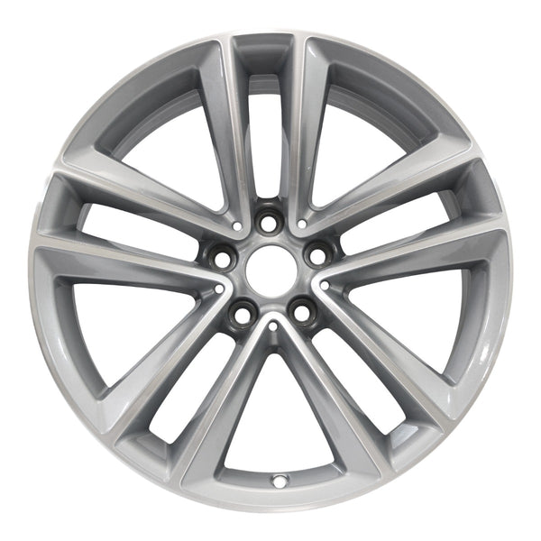 2019 BMW 740e Wheel 19" Machined Silver Aluminum 5 Lug W86276MS-11