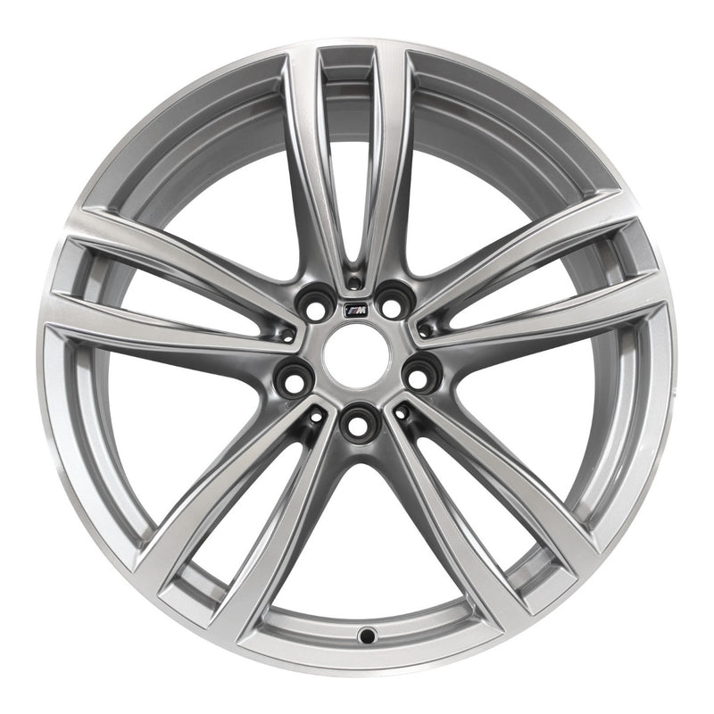 2019 BMW 740i Wheel 19" Machined Silver Aluminum 5 Lug W86278MS-12