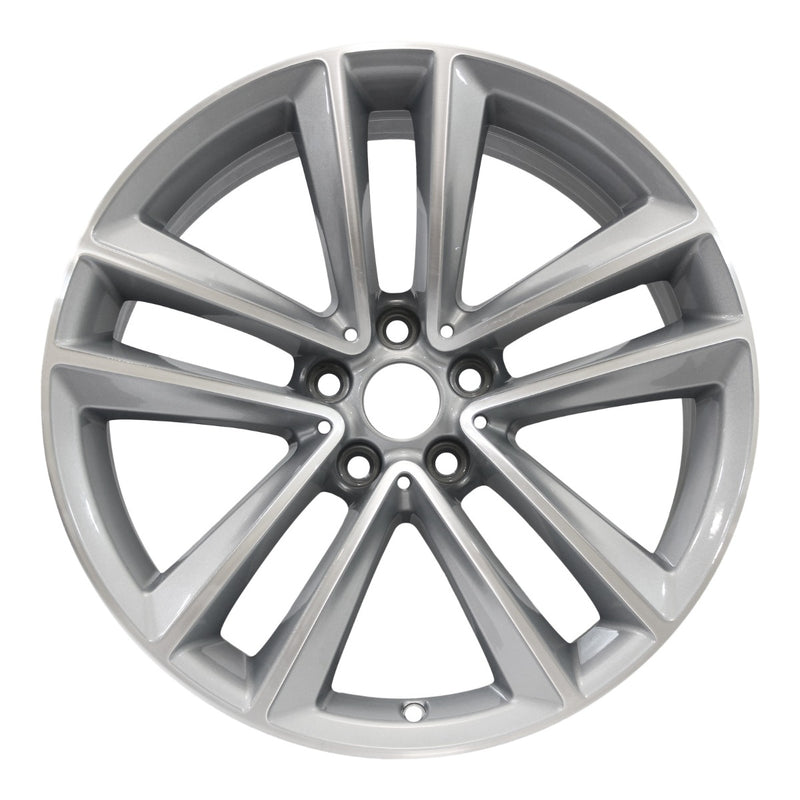 2019 BMW 740i Wheel 19" Machined Silver Aluminum 5 Lug W86279MS-12