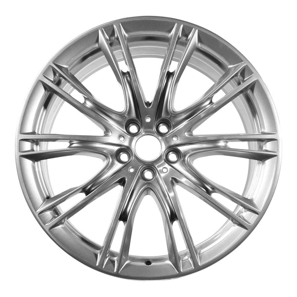 2016 BMW 750i Wheel 20" Polished Charcoal Aluminum 5 Lug W86286PC-3