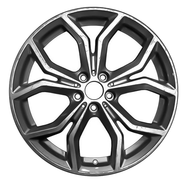 2019 BMW X3 Wheel 19" Charcoal Aluminum 5 Lug W86352C-2