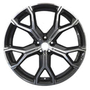 2019 BMW X5 Rueda 21" Aluminio Carbón Maquinado 5 Lug W86468MC-1