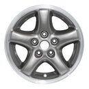 2001 Jeep Cherokee Wheel 15" Machined Charcoal Aluminum 5 Lug W9018MC-5