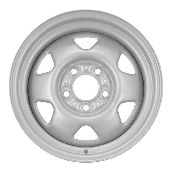 1999 Jeep Wrangler Wheel 15" Silver Steel 5 Lug W9029S-35