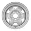1990 Jeep Wrangler Wheel 15" Silver Steel 5 Lug W9029S-23