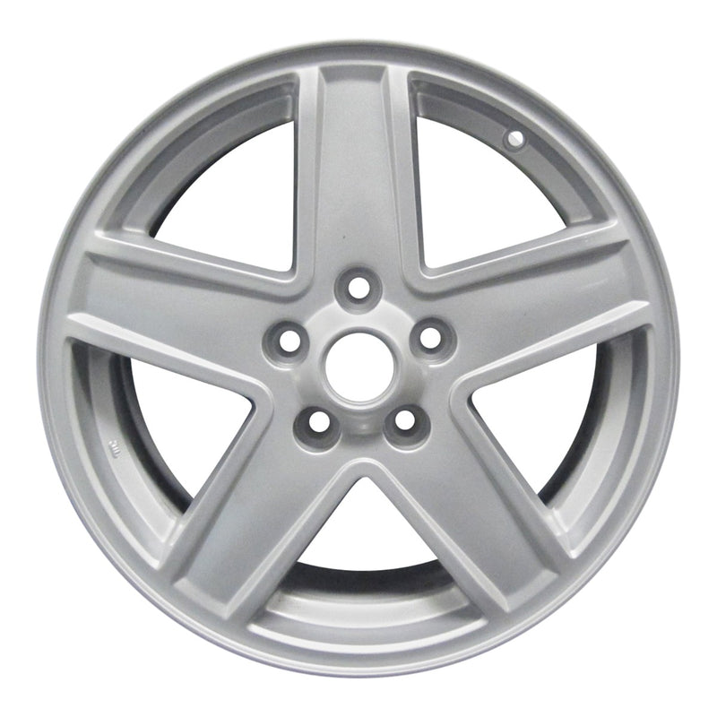 2010 jeep patriot wheel 17 silver aluminum 5 lug rw9069s 4