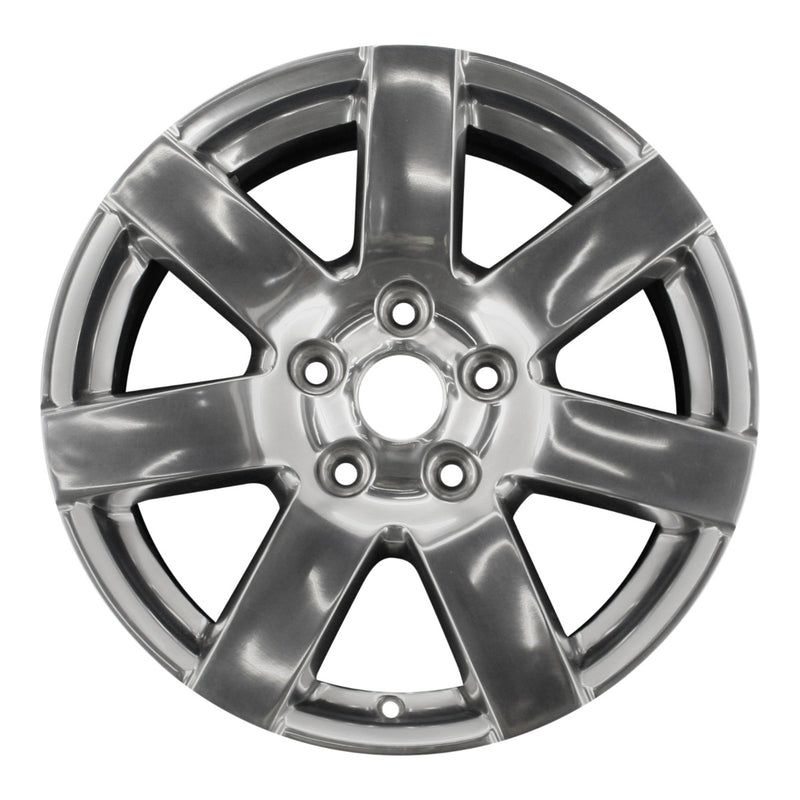 2012 Jeep Wrangler Wheel 18" Polished Aluminum 5 Lug W9115P-1