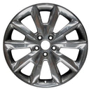 2014 Jeep Cherokee Wheel 18" Polished Charcoal Aluminum 5 Lug W9132PC-1