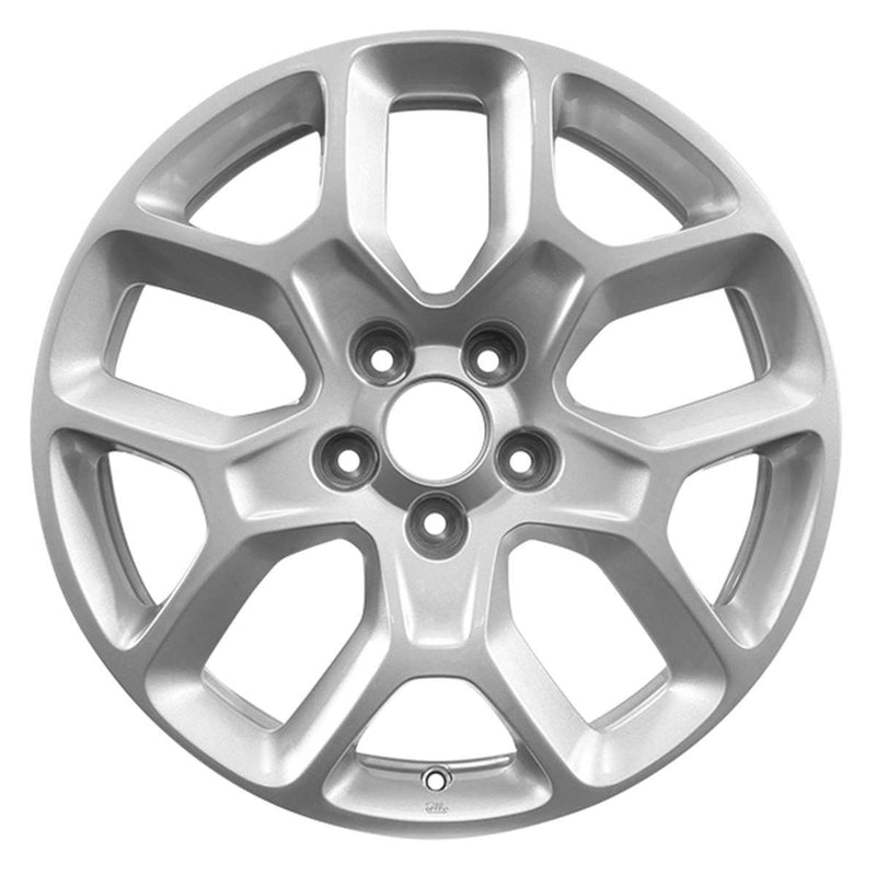 2018 jeep renegade wheel 17 silver aluminum 5 lug rw9148s 4