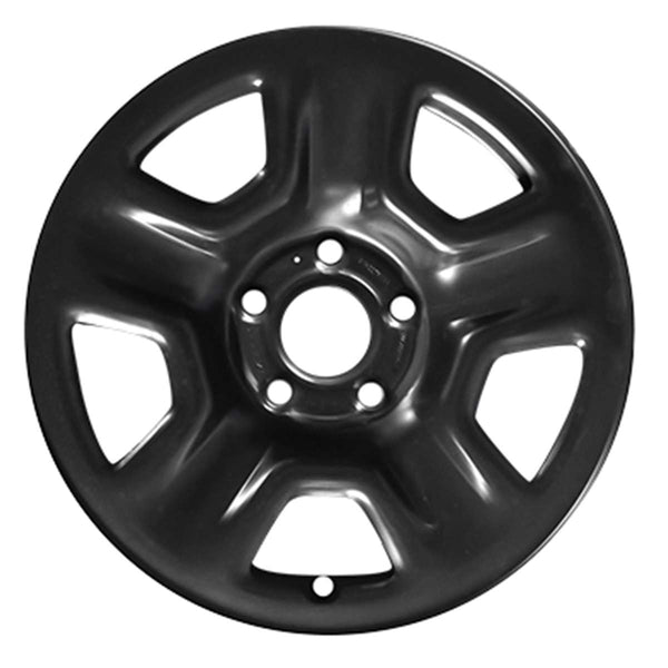 2019 Jeep Wrangler Wheel 17" Black Steel 5 Lug W9220B-2