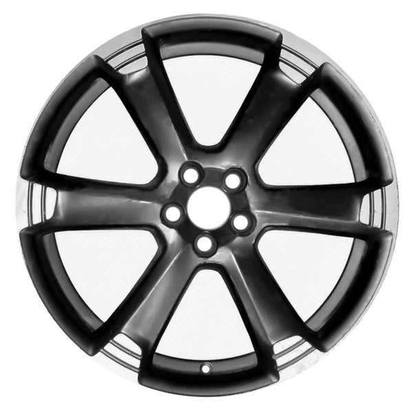 2012 Volvo XC60 Wheel 20" Machined Black Aluminum 5 Lug W96120MB-3