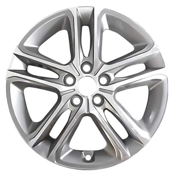 2018 Hyundai Sonata Wheel 18" Machined Silver Aluminum 5 Lug W96220MS-1