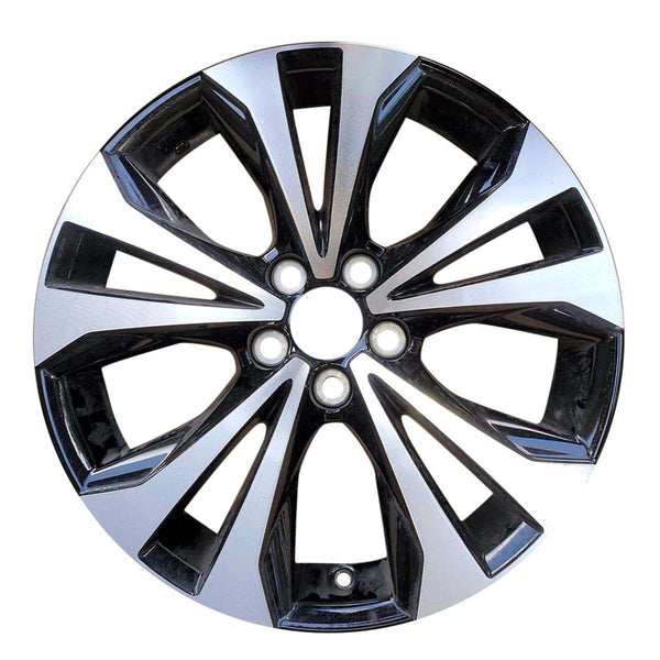 2018 Lexus NX300 Wheel 18" Machined Gloss Black Aluminum 5 Lug W96303MB-2