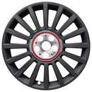 2018 Mini Cooper Rueda 18" Aluminio Negro 5 Lug W96370B-1