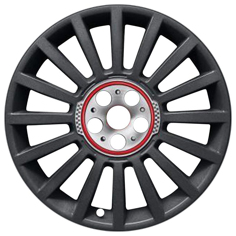 2019 Mini Cooper Rueda 18" Aluminio Negro 5 Lug W96370B-2