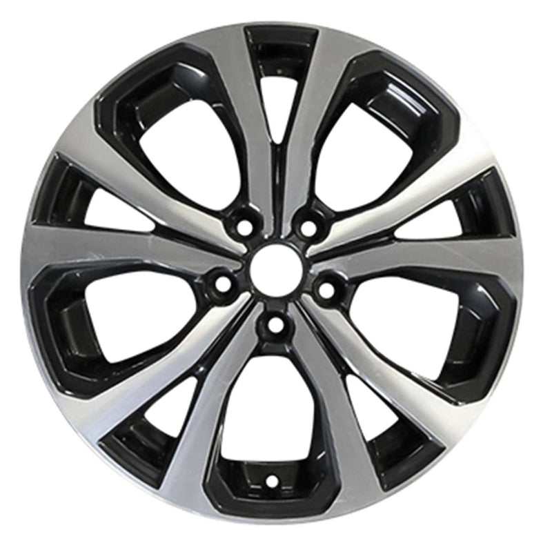 2021 subaru forester wheel 18 machined black aluminum 5 lug w68869mb 3