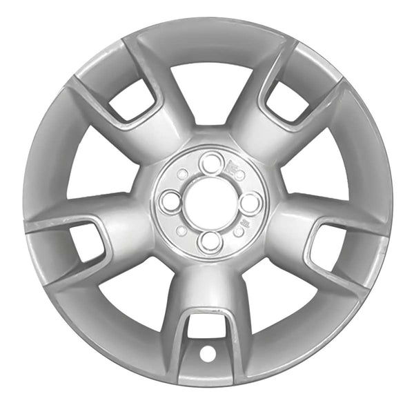 2019 Fiat 500 Wheel 16" Polished Silver Aluminum 4 Lug W96423PS-1