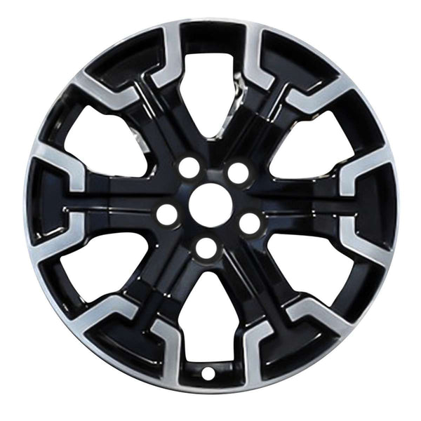 2020 Nissan Pathfinder Rueda 18" Negra con Labio Maquinado Aluminio 5 Lug W96469BML-2