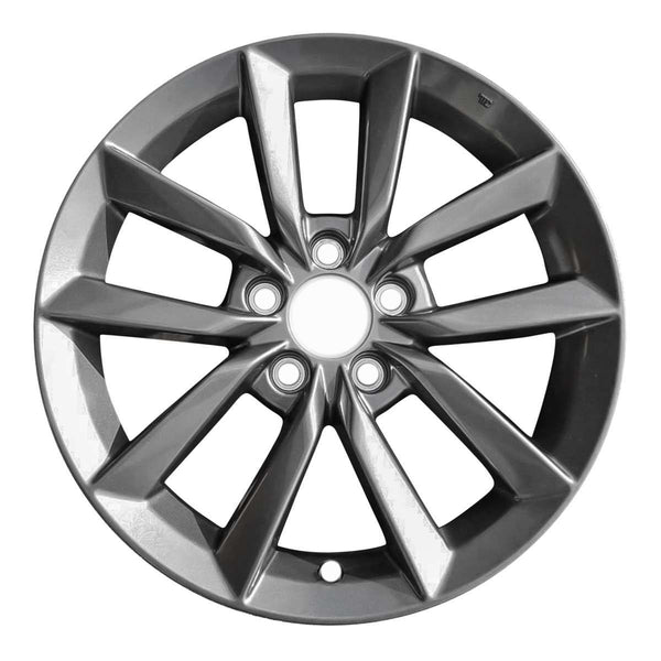 2021 honda civic wheel 17 charcoal aluminum 5 lug rw63158c 3