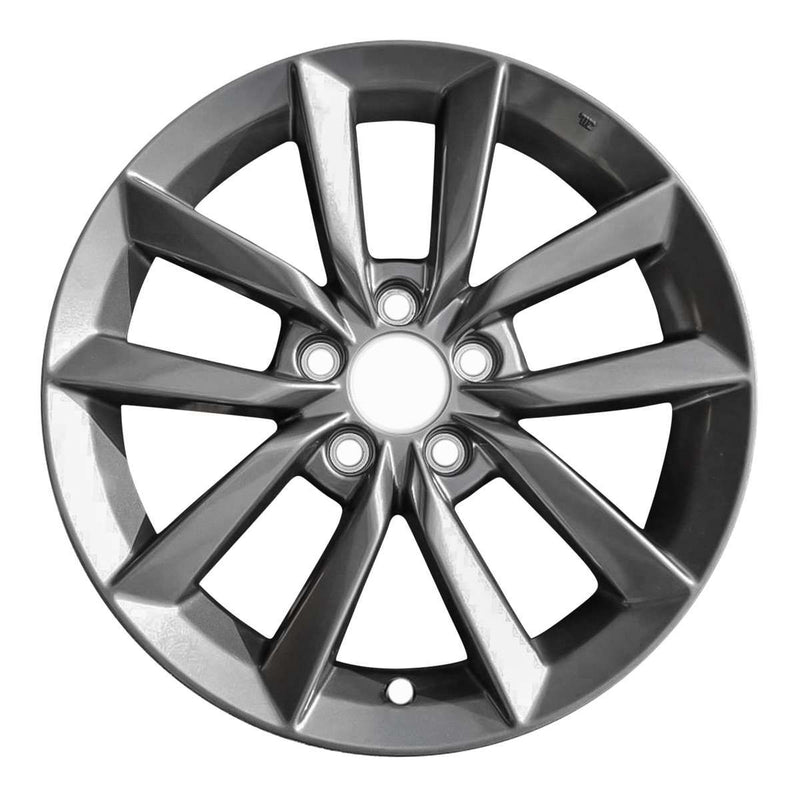 2019 honda civic wheel 17 charcoal aluminum 5 lug rw63158c 1