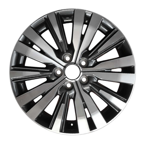 2019 Mitsubishi Outlander Rueda 18" Aluminio Carbón Maquinado 5 Lug W96562MC-1