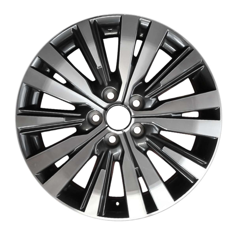 2019 Mitsubishi Outlander Wheel 18" Machined Charcoal Aluminum 5 Lug W96562MC-1