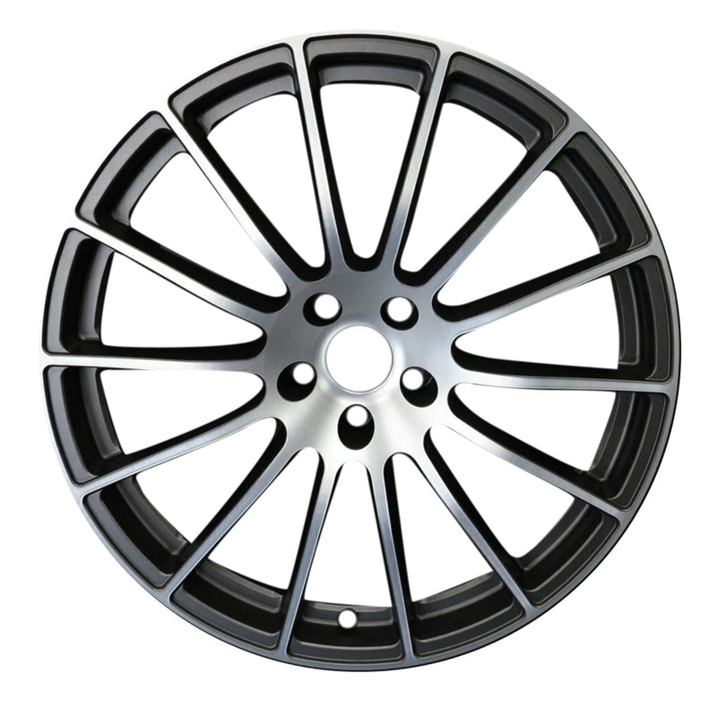 2013 Maserati Quattroporte Wheel 20" Machined Charcoal Aluminum 5 Lug W96604MC-3