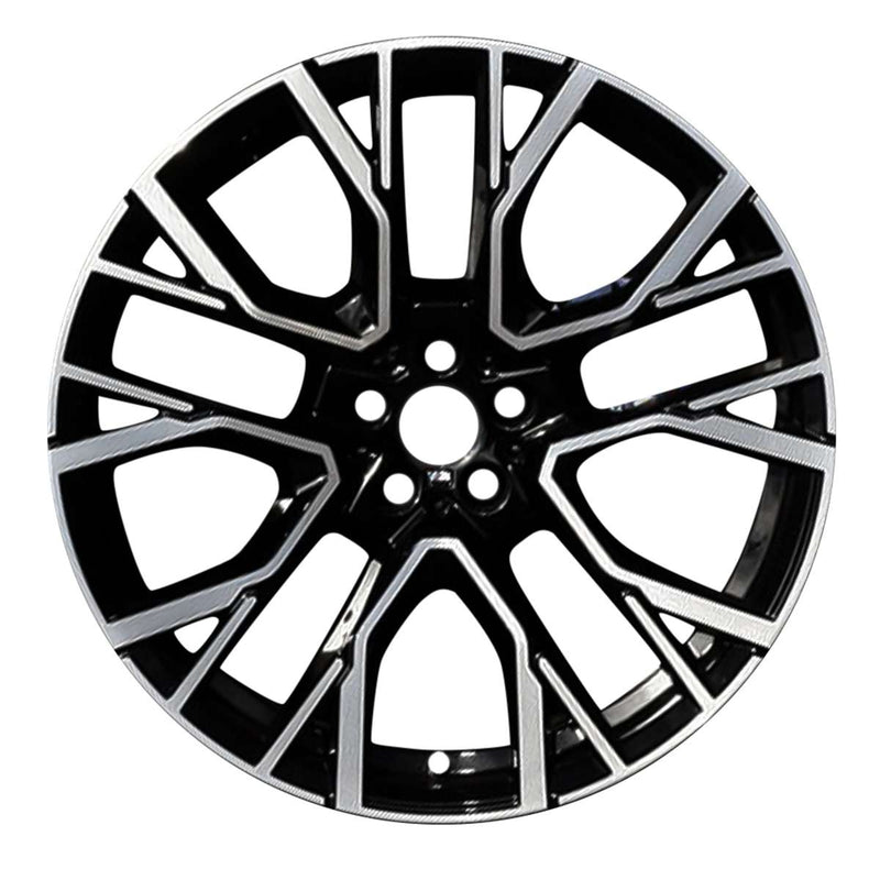 2020 BMW X5 Wheel 21" Machined Black Aluminum 5 Lug W96699MB-1