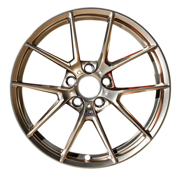 2020 BMW M2 Wheel 19" Gold Aluminum 5 Lug W96762G-1