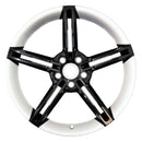 2020 Porsche Taycan Wheel 21" Gloss Black Aluminum 5 Lug W96796B-1