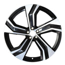 2021 Volvo XC90 Wheel 22" Machined Black Aluminum 5 Lug W96882MB-2