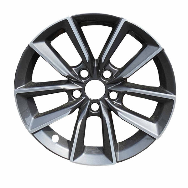 2021 Honda Accord Wheel 17" Machined Charcoal Aluminum 5 Lug W96976MC-1