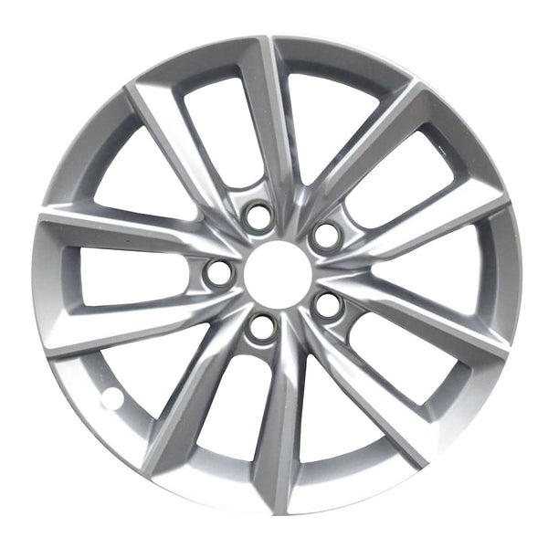 2021 Honda Accord Wheel 17" Silver Aluminum 5 Lug W96976S-1