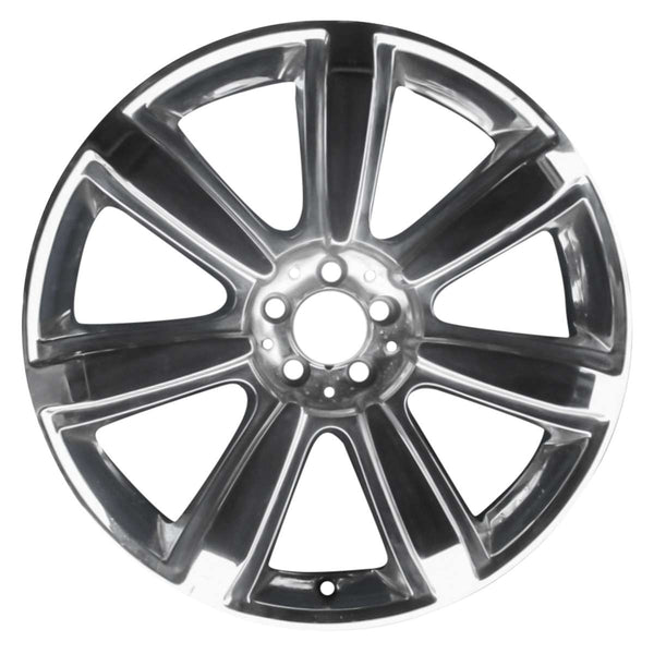 2012 Bentley Continental Wheel 21" Chrome Aluminum 5 Lug W97206CHR-1