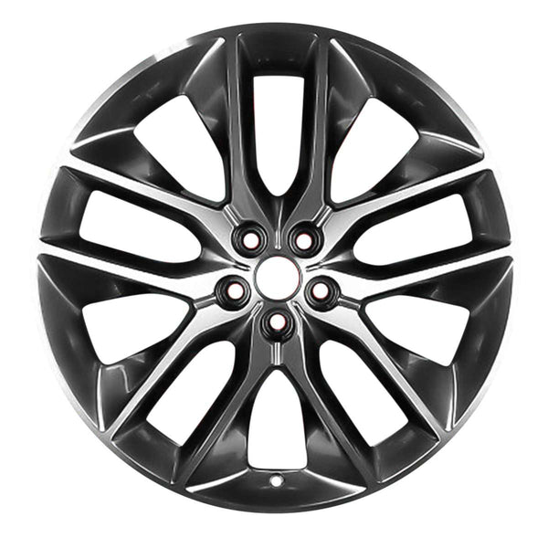 2015 Ford Escape Wheel 20" Polished Charcoal Aluminum 5 Lug W97207PC-1