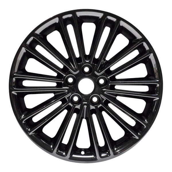 2015 Ford Mustang Rueda 18" Aluminio Negro 5 Lug W97287B-1