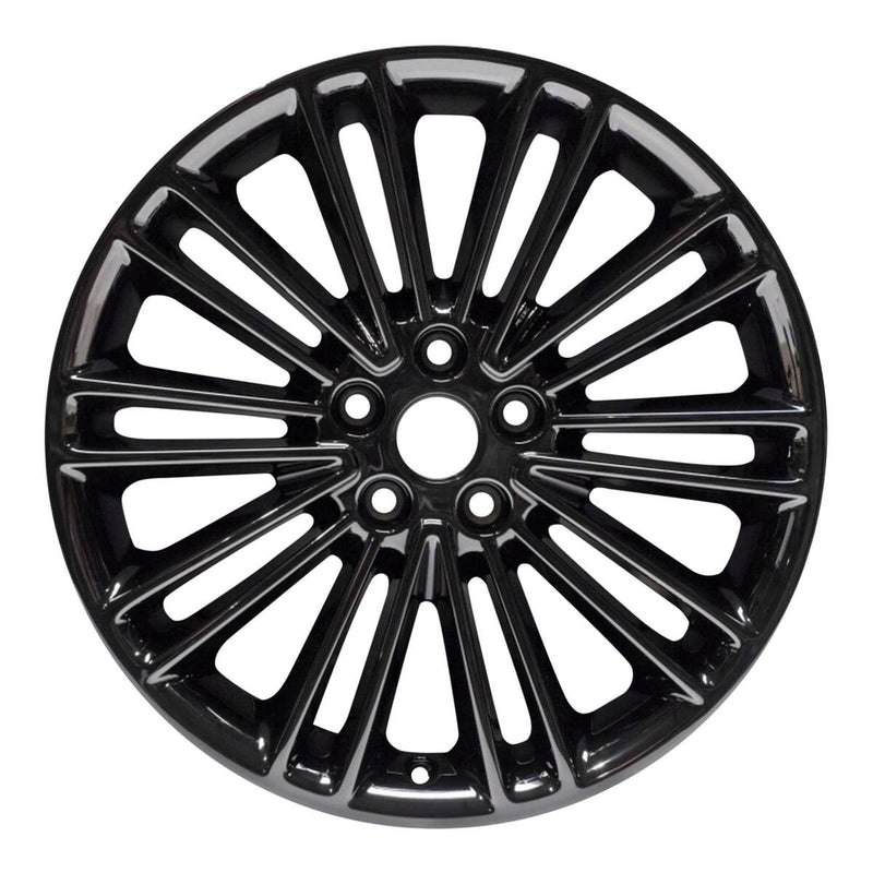 2015 Ford Mustang Wheel 18" Black Aluminum 5 Lug W97287B-1