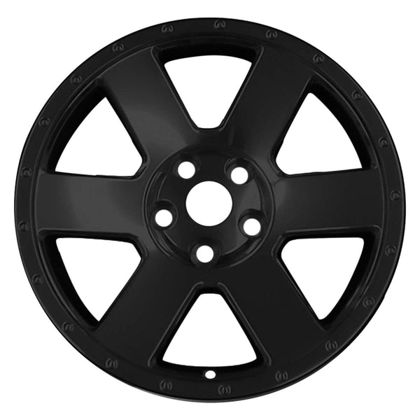 2004 Dodge RAM Wheel 20" Black Aluminum 5 Lug W97302B-3