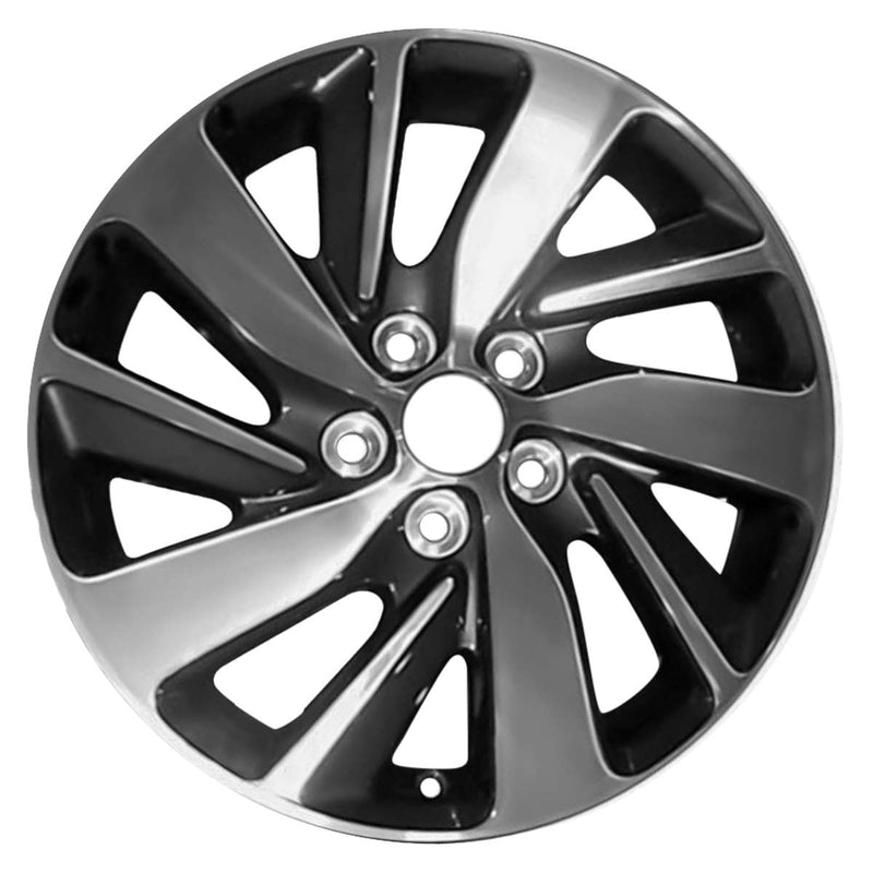 2015 Mitsubishi Outlander Wheel 17" Machined Charcoal Aluminum 5 Lug W97334MC-1