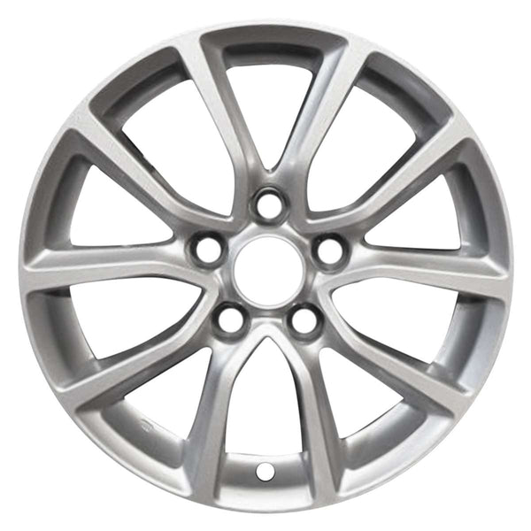 2017 Mitsubishi Lancer Wheel 16" Silver Aluminum 5 Lug W97500S-2