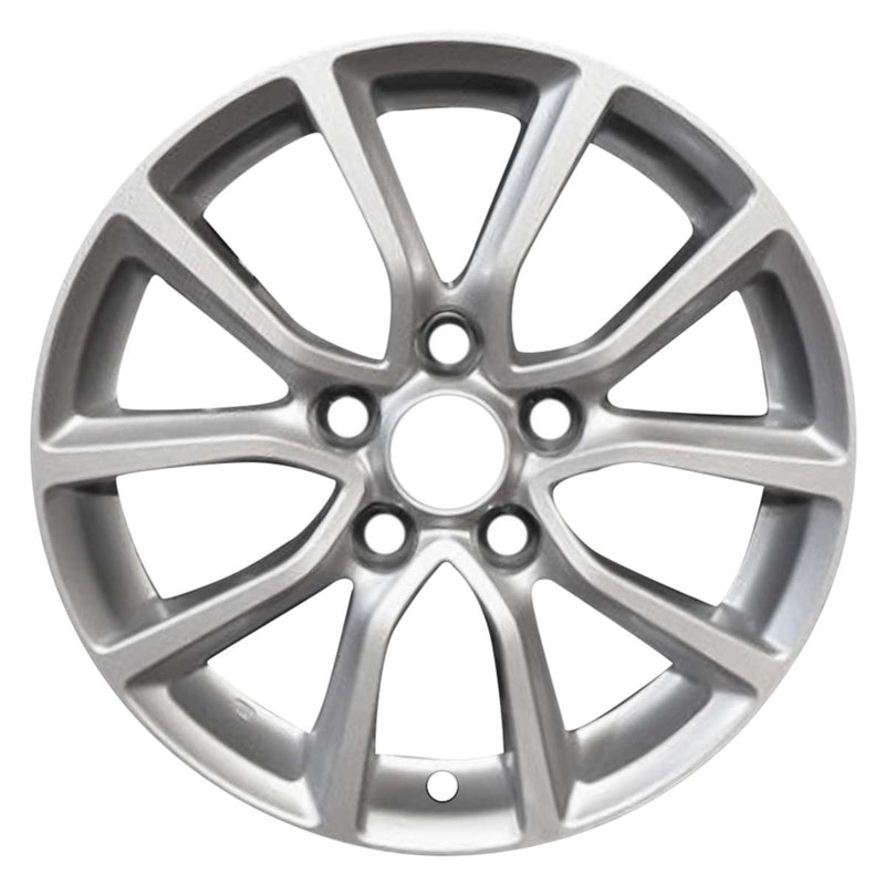 2017 Mitsubishi Lancer Rueda 16" Plata Aluminio 5 Lug W97500S-2