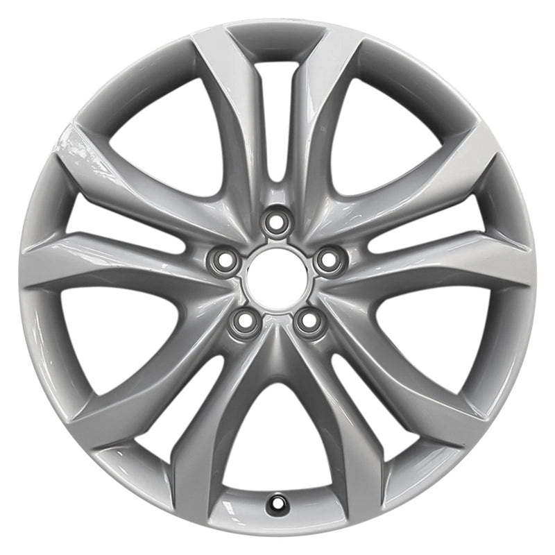 2013 Audi Q5 Wheel 19" Silver Aluminum 5 Lug W97718S-1